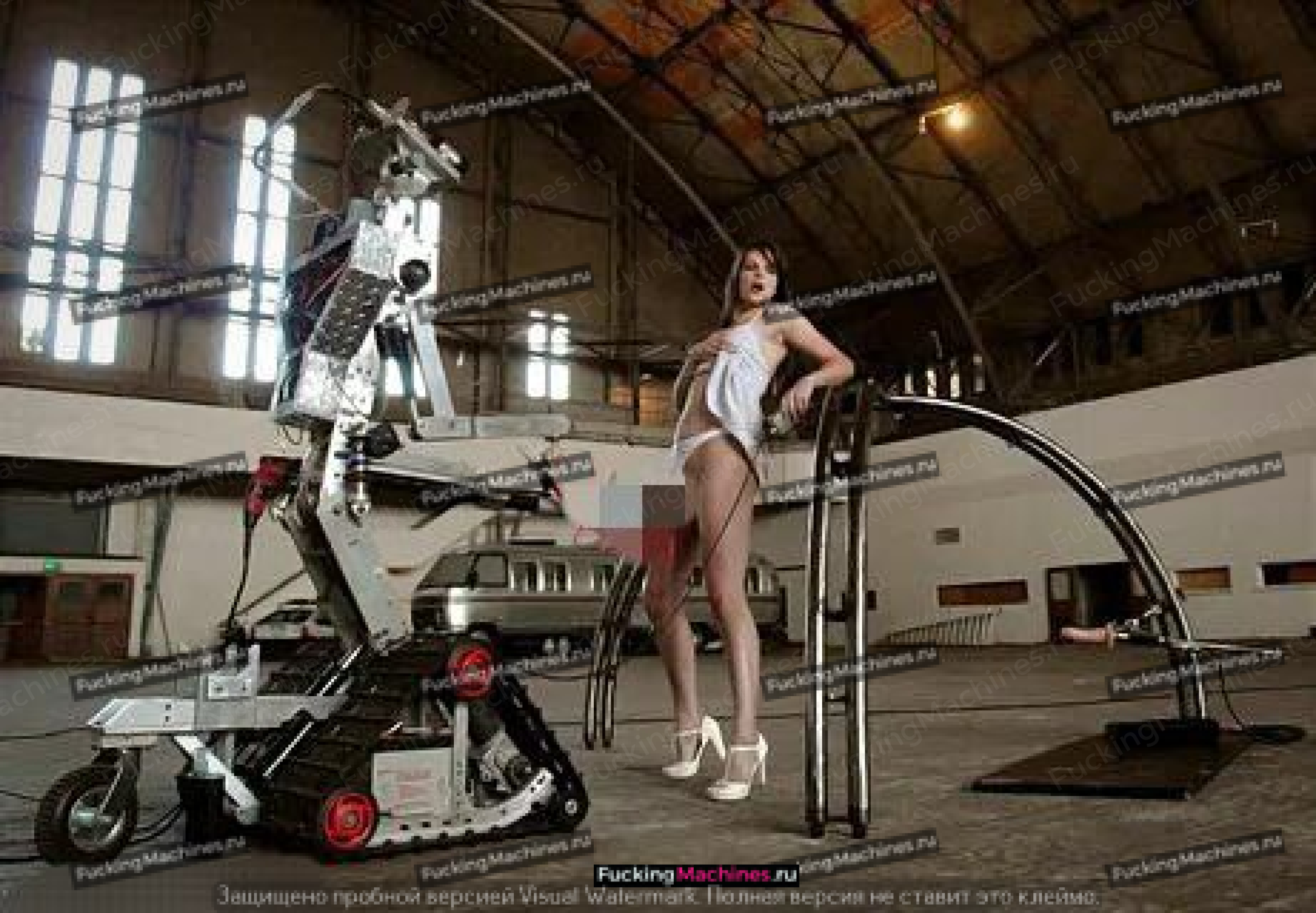 Robot Cyborg  "T-800"  FuckMachines